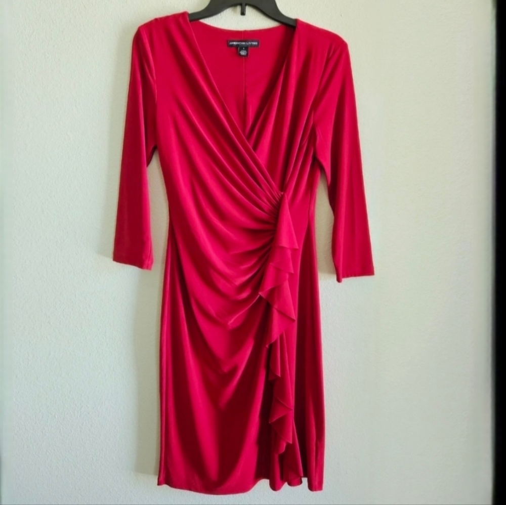 American Living By Ralph Lauren Ruffle Dress